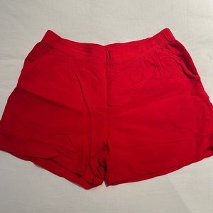 Linen shorts